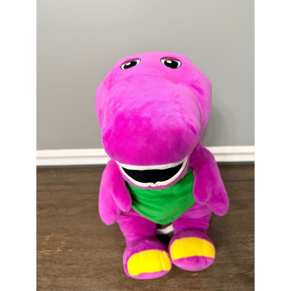 Mattel‎ 2019 Jumbo Barney the Dinosaur Plush